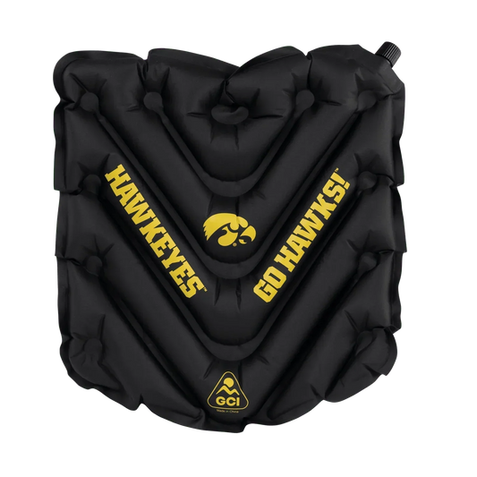 College V Seat™ Inflatable Stadium Cushion - Iowa Hawkeyes - Bleacher Choice