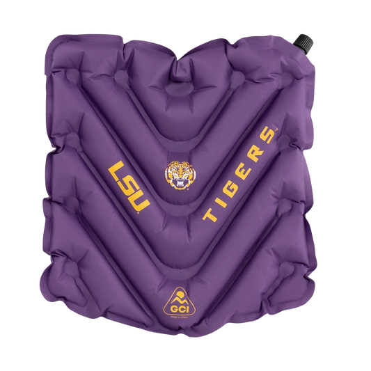College V Seat™ Inflatable Stadium Cushion - LSU Tigers - Stadium Choice