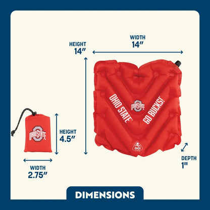 College V Seat™ Inflatable Stadium Cushion - Ohio State Buckeyes - Weekend Choice