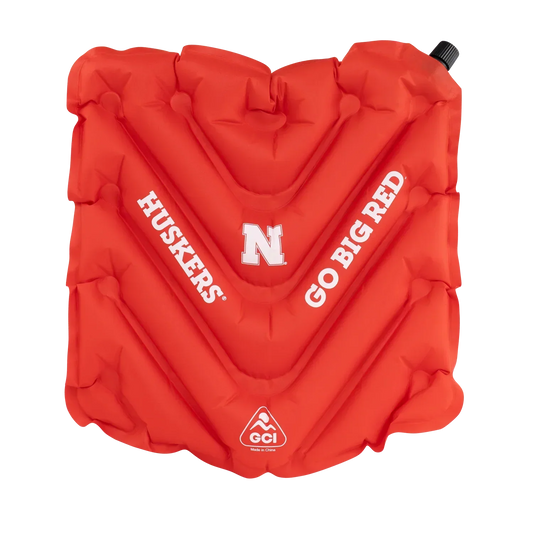 College V Seat™ Inflatable Stadium Cushion - Nebraska Cornhuskers - Sideline Fit