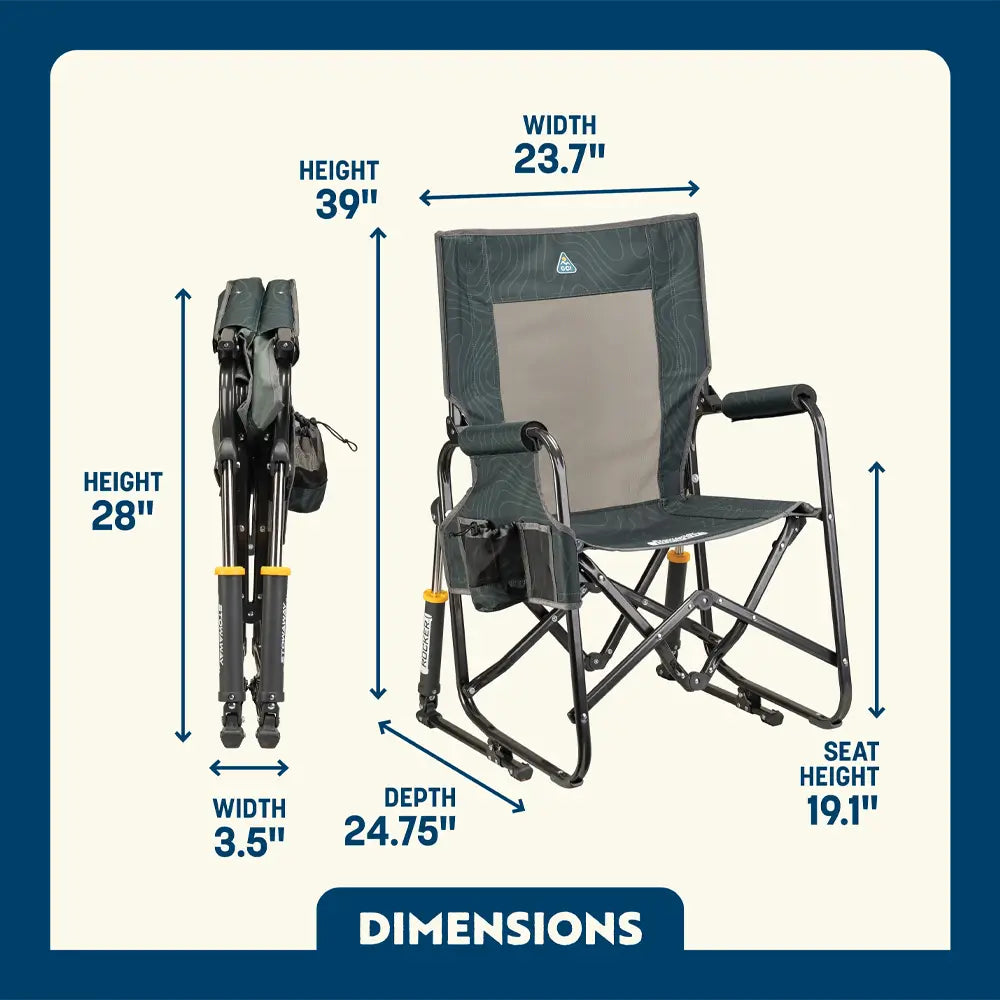 Stowaway Rocker™ - Backyard Ease