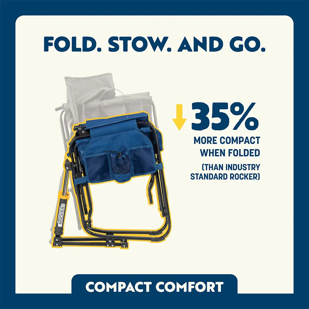 Stowaway Rocker™ - Camp Comfort