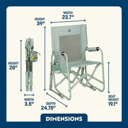 Stowaway Rocker™ - Backyard Ease