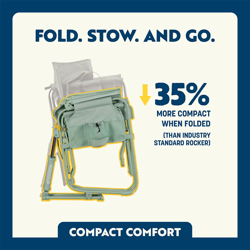 Stowaway Rocker™ - Camp Comfort