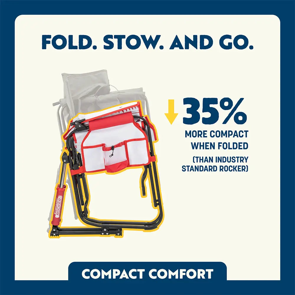 Stowaway Rocker™ - Backyard Ease