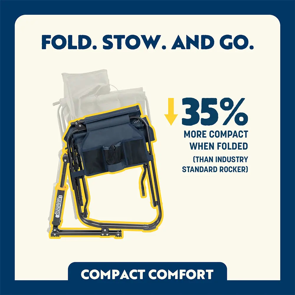 Stowaway Rocker™ - Camp Comfort