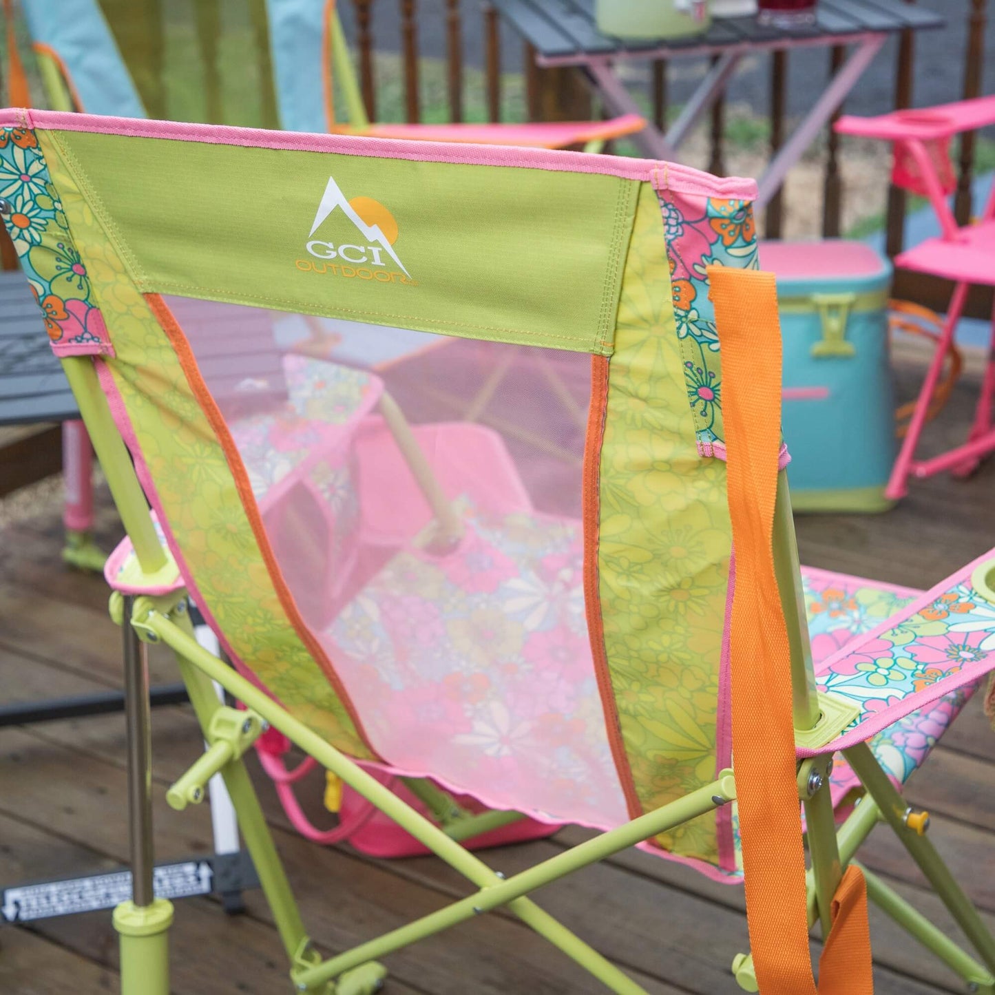 Comfort Pro Rocker - Floral - Camp Support
