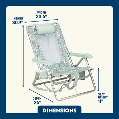 Backpack Beach Chair™ - Sunny Relax