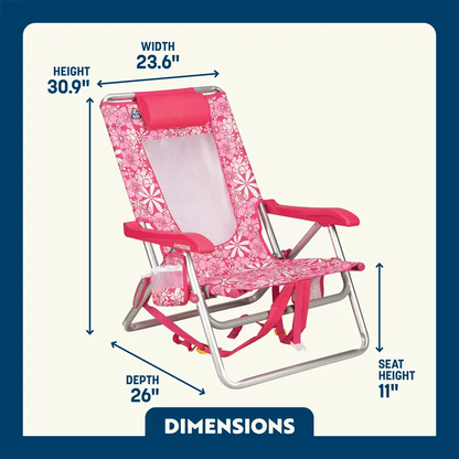 Backpack Beach Chair™ - Coastline Fit
