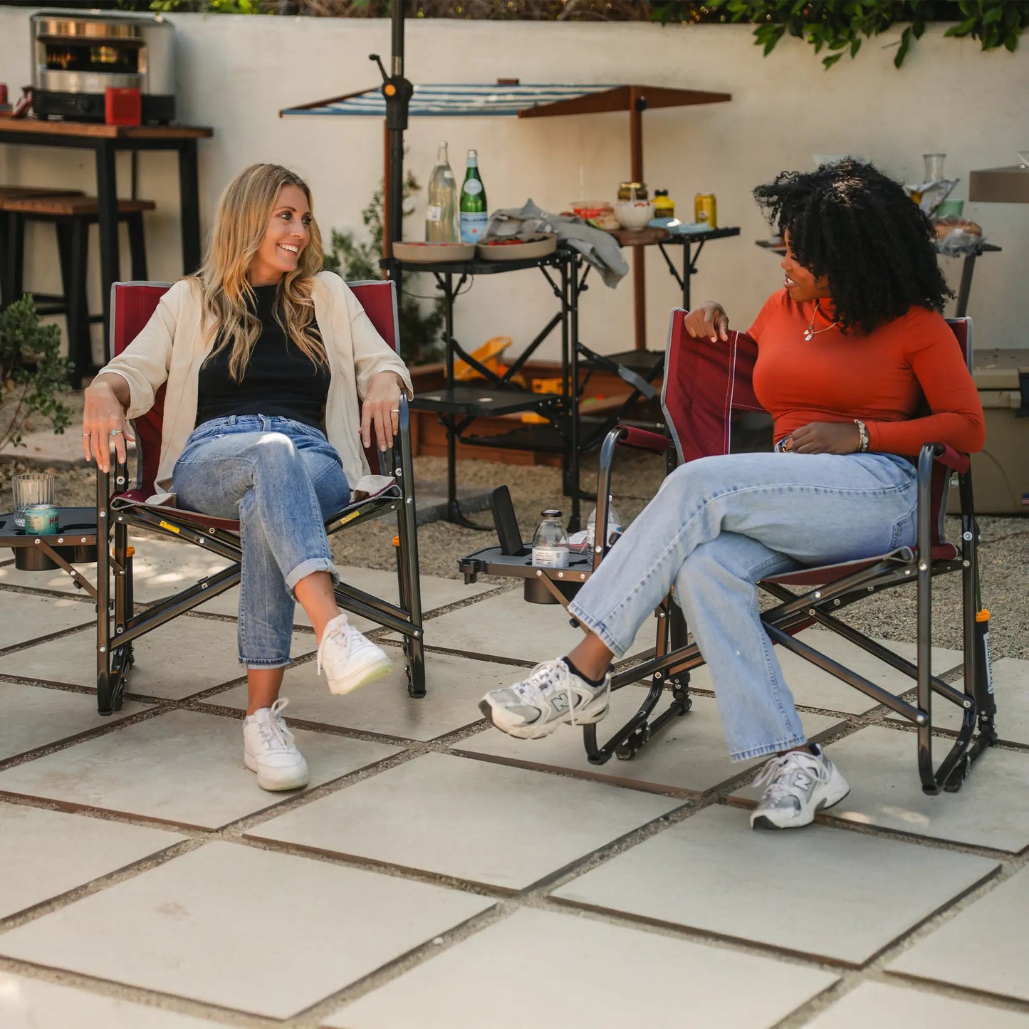 Freestyle Rocker XL™ with Side Table - Weekend Cook Choice