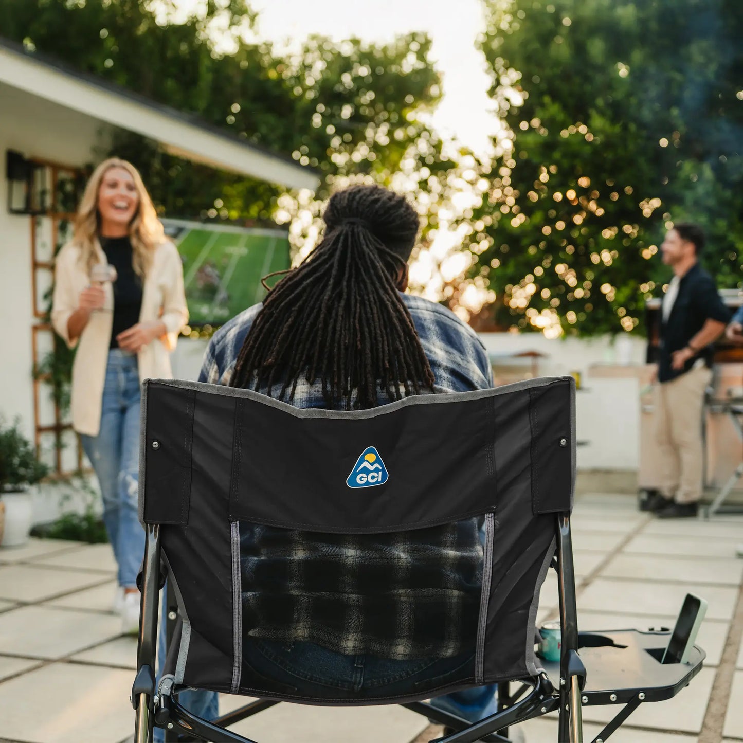 Freestyle Rocker XL™ with Side Table - Weekend Cook Choice