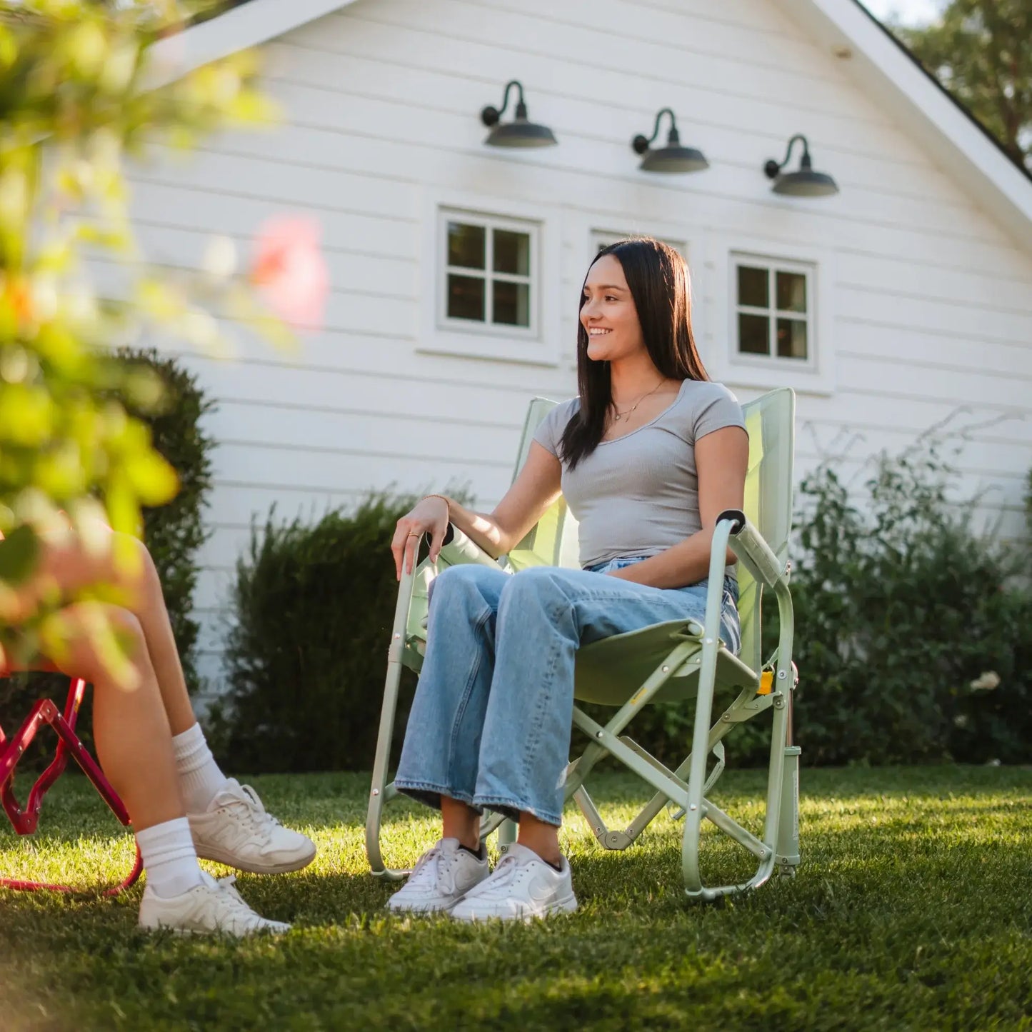 Stowaway Rocker™ - Backyard Ease