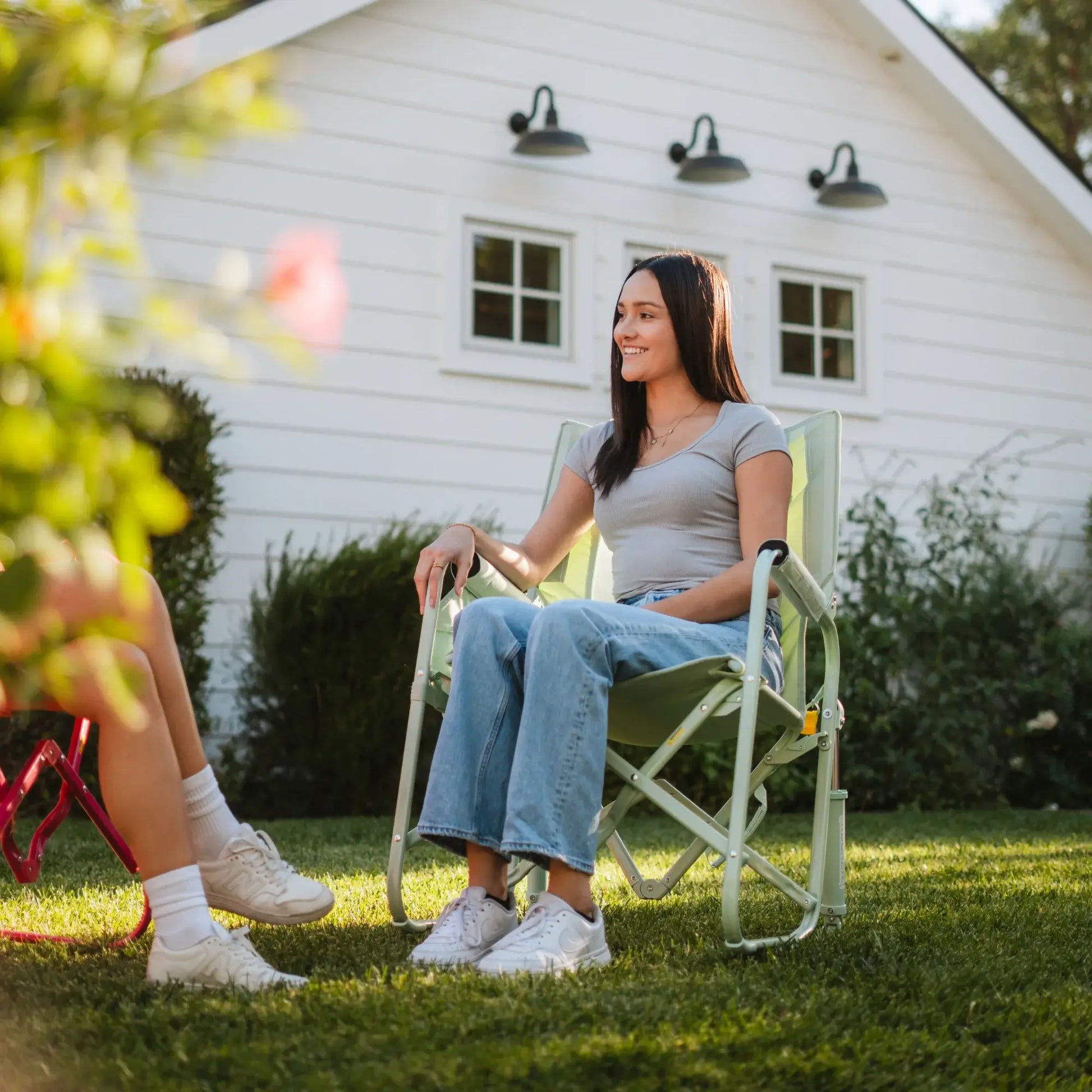 Stowaway Rocker™ - Backyard Ease