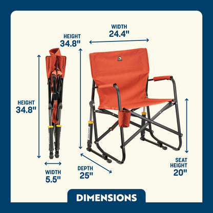 Freestyle Rocker™ - Pumpkin Spice - Patio Fit