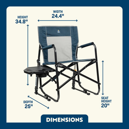 Freestyle Rocker™ with Side Table - Meal Ready