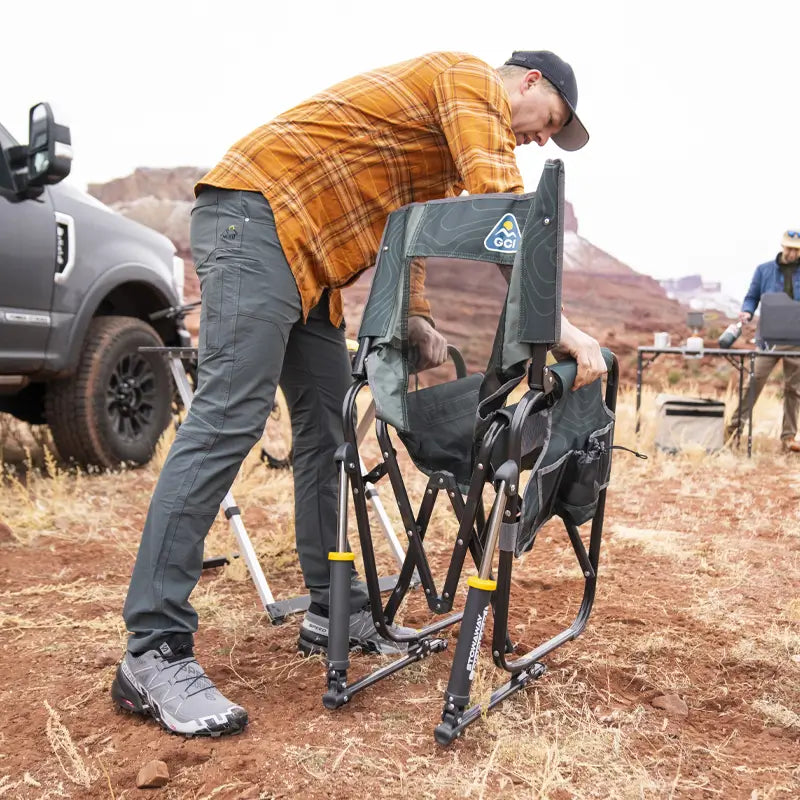 Stowaway Rocker™ - Backyard Ease