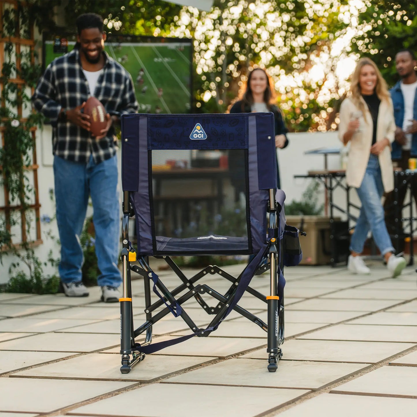 Stowaway Rocker™ - Backyard Ease