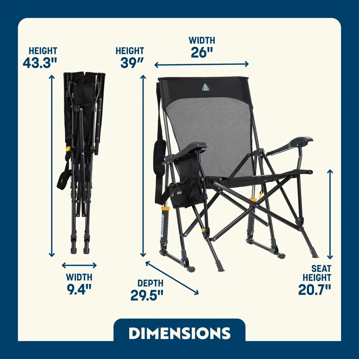 BreezeRocker™ - Patio Ready
