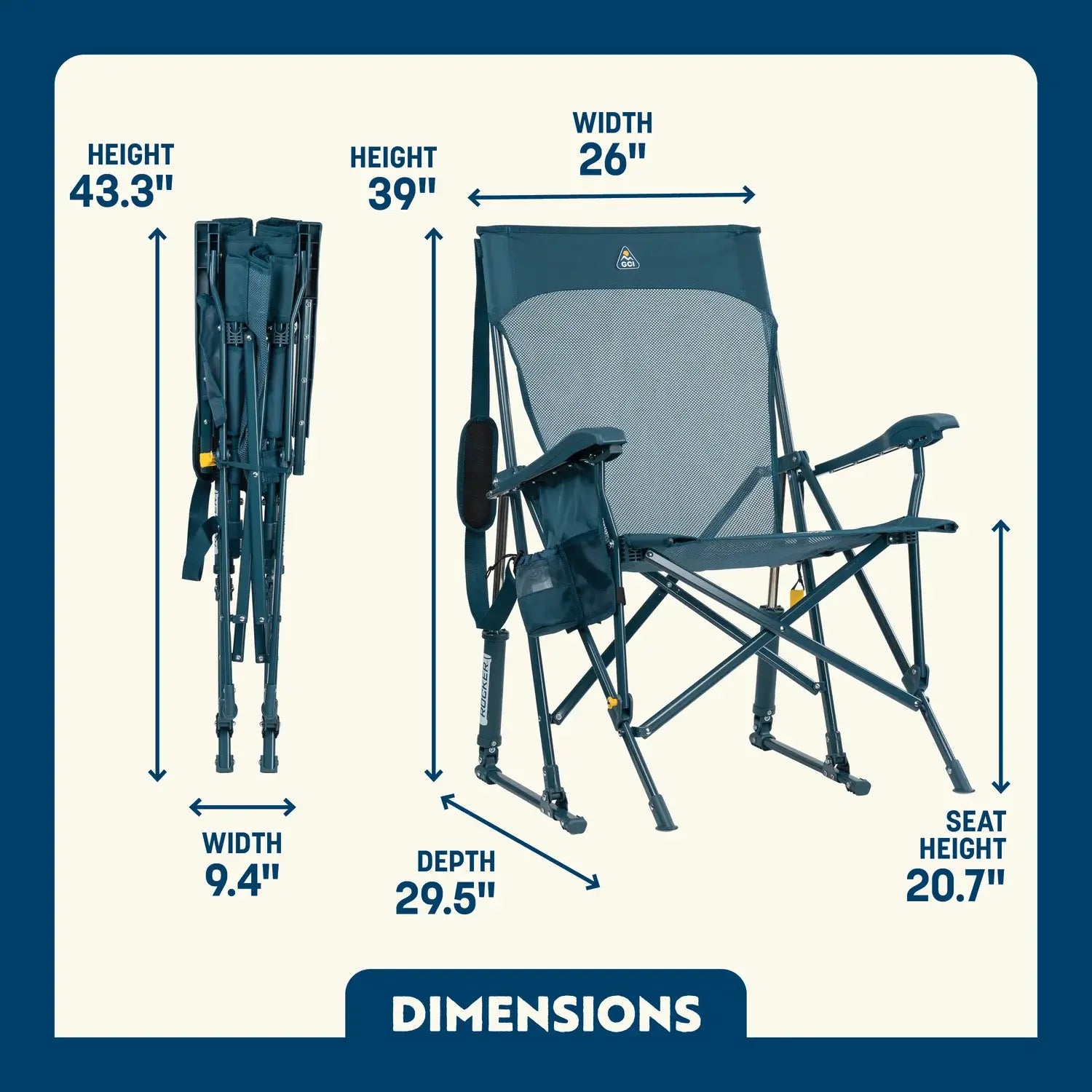 BreezeRocker™ - Patio Ready