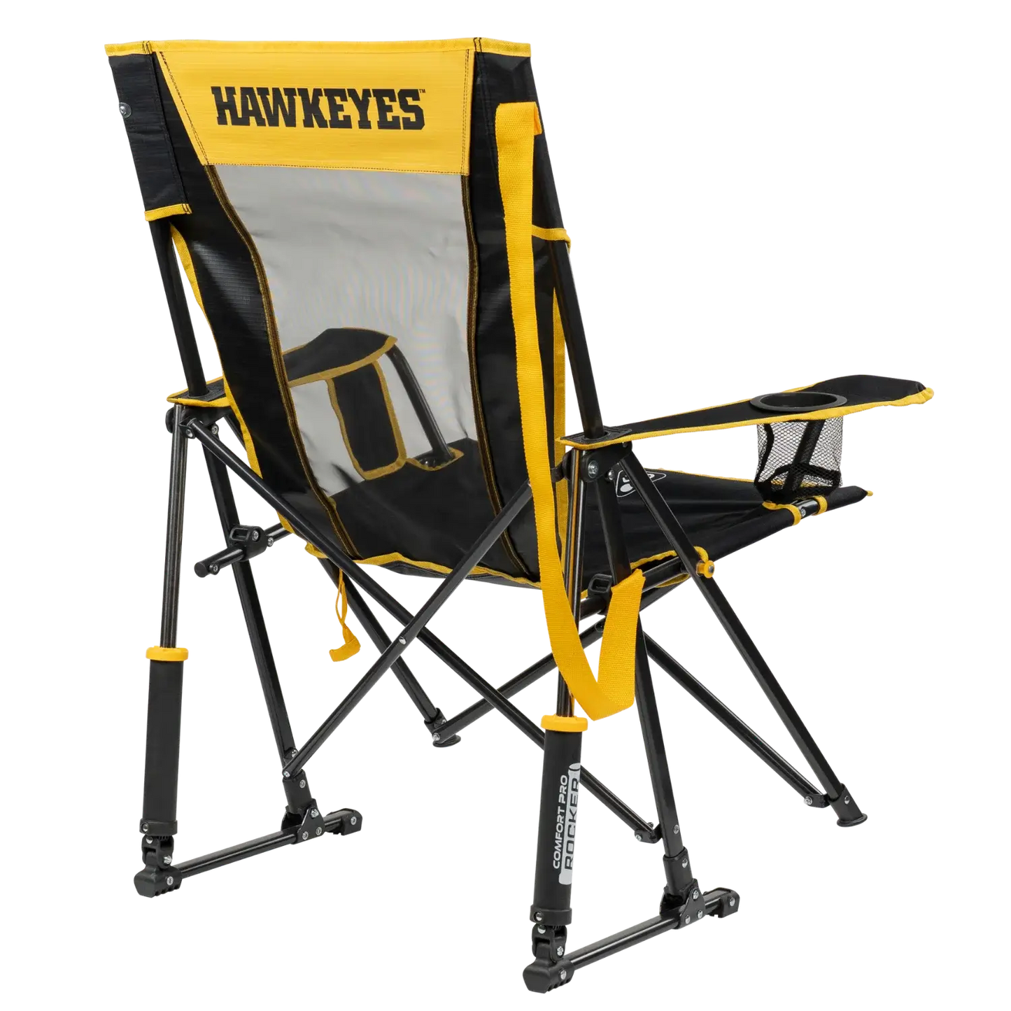 College Comfort Pro Rocker™ - Iowa Hawkeyes - Fan Comfort
