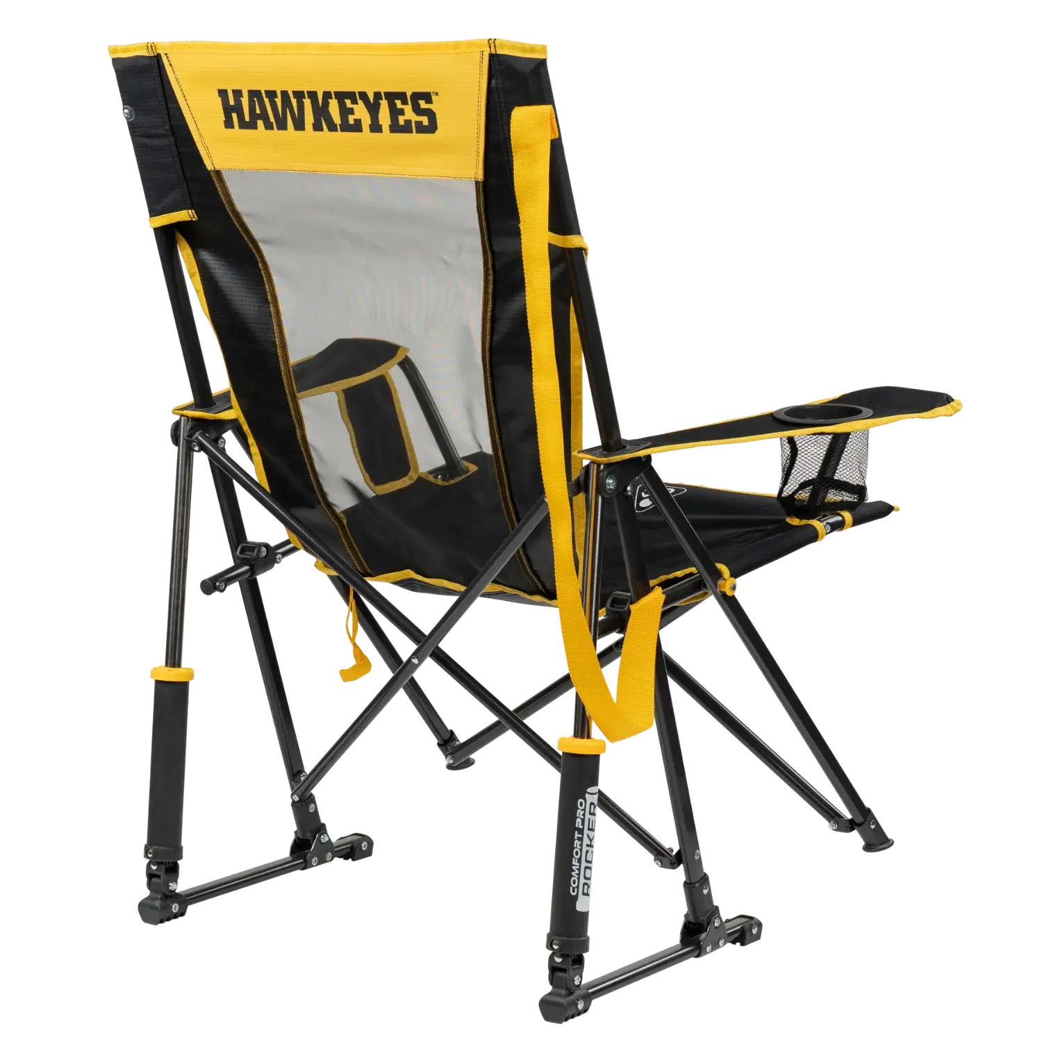 College Comfort Pro Rocker™ - Iowa Hawkeyes - Fan Comfort