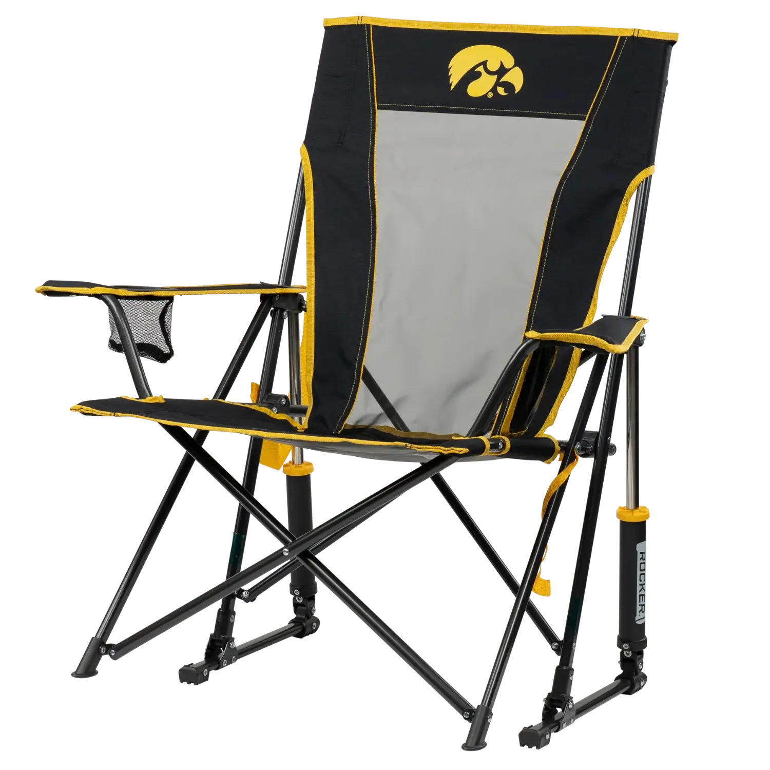 College Comfort Pro Rocker™ - Iowa Hawkeyes - Fan Comfort