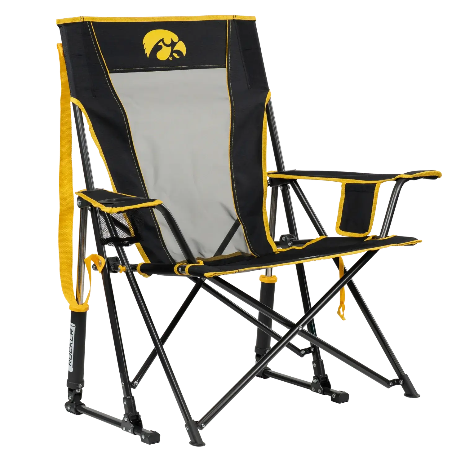 College Comfort Pro Rocker™ - Iowa Hawkeyes - Fan Comfort