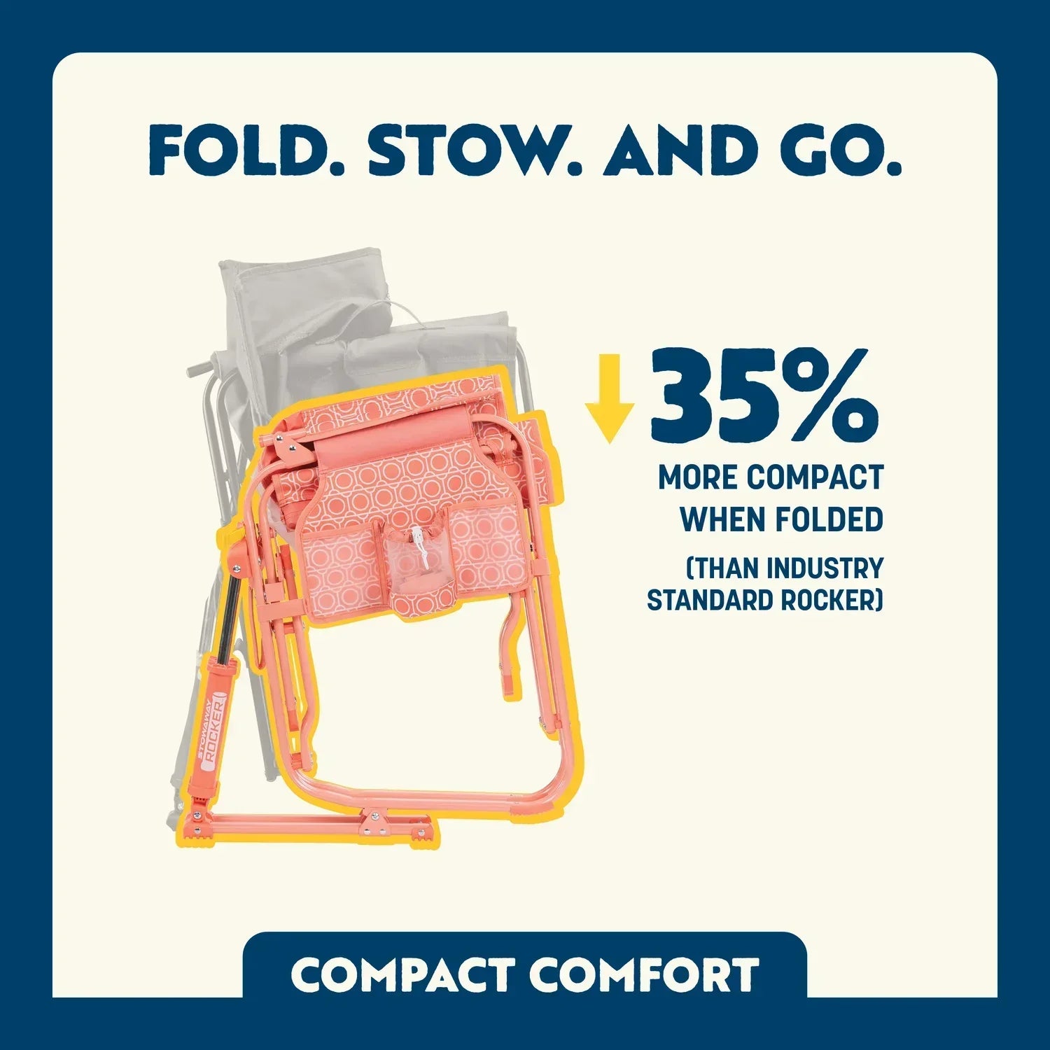 Stowaway Rocker™ - Camp Comfort